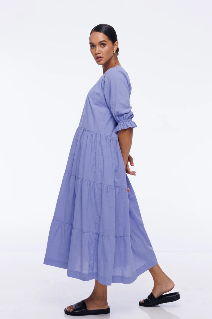 Zalia Dress // Maya Blue