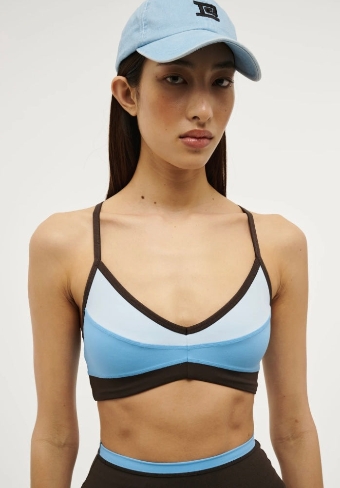 Overland 2 Sports Bra // Bright Blue