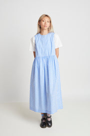 Freya Dress // Sky Blue Gingham