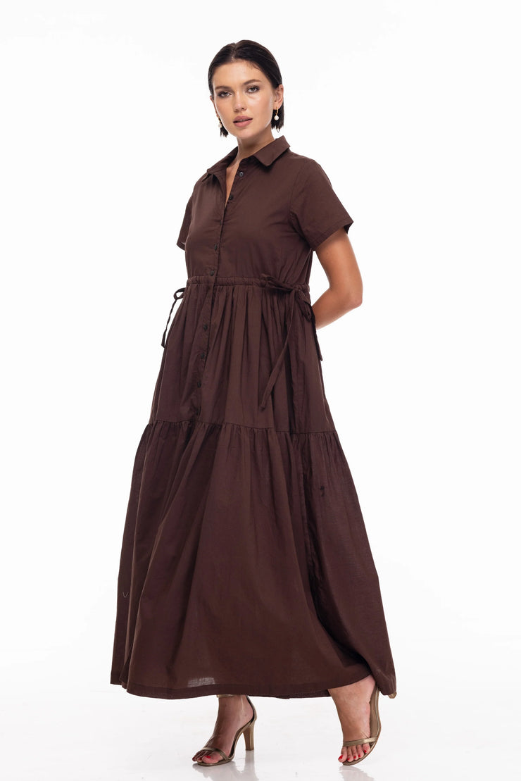 Calyx Dress // Chocolate