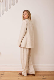 Charlie Blazer // Natural Linen