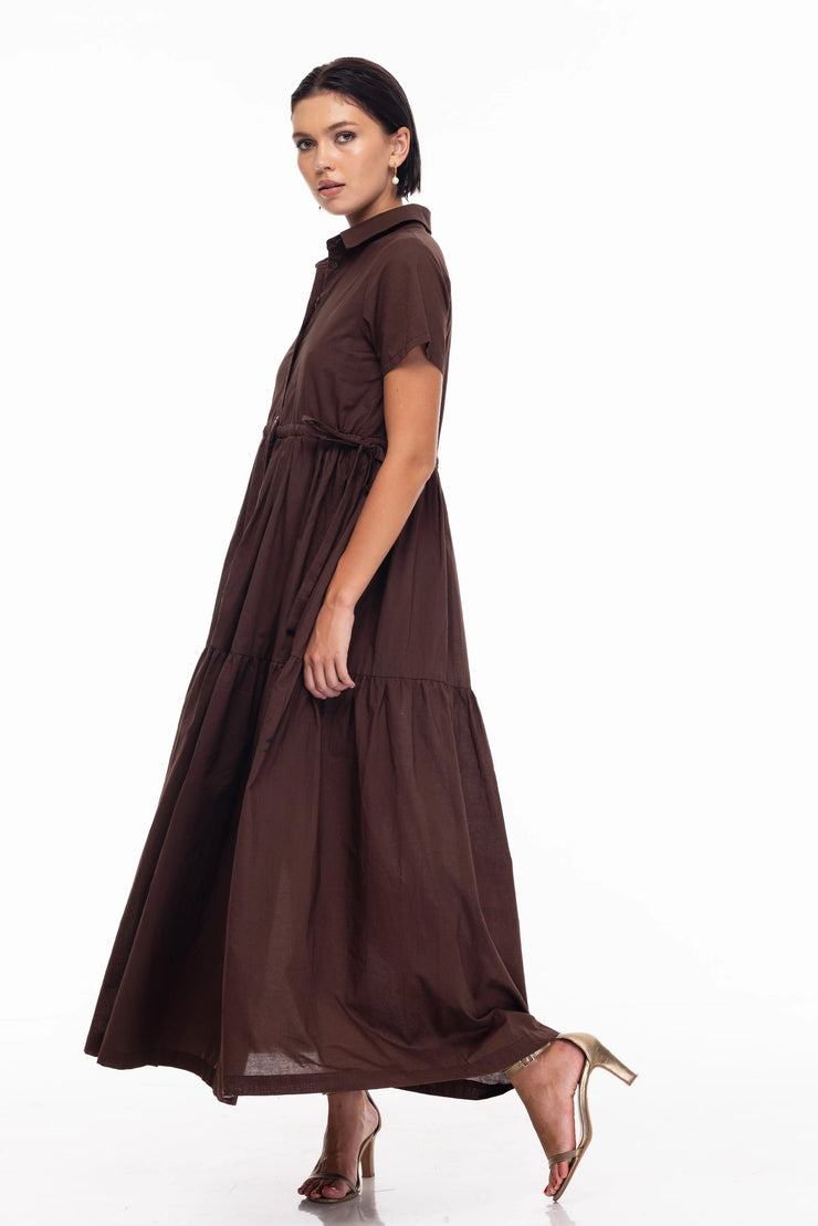 Calyx Dress // Chocolate