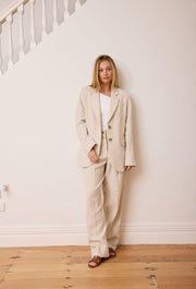 Charlie Blazer // Natural Linen