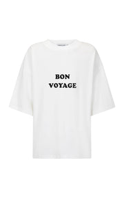 Bon Voyage Tee // Snow