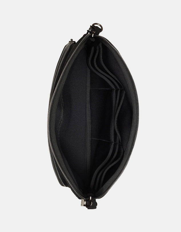 The Evie Crossbody Bag // Black