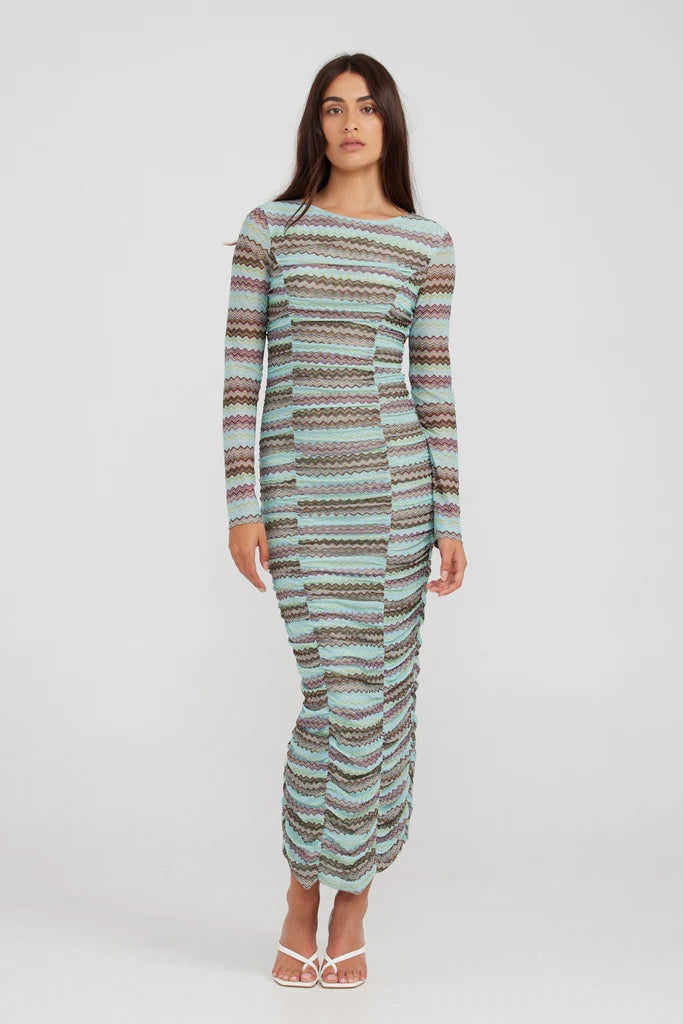 Valentina Ruched Dress // Zig Zag