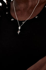 Lucky Star Necklace // Silver