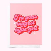 Hype Girl - Just Because Greeting Card