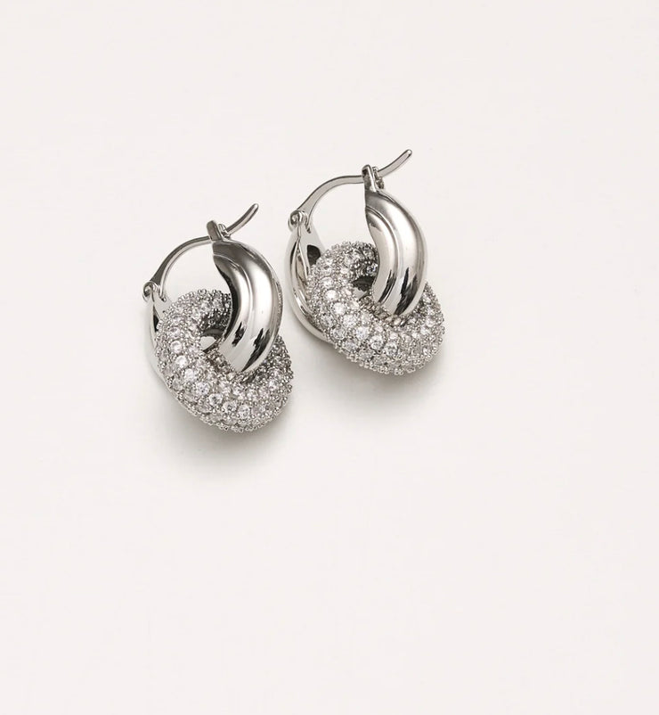 Ivy Earrings // Silver