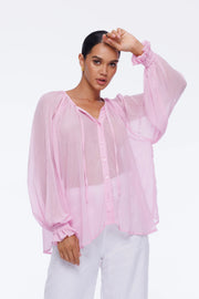 Ruthie Blouse // Daisy Pink