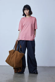File T-shirt // Pink