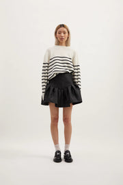 Cilla Mini Skirt // Black
