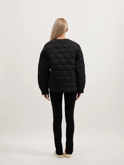 Ava Quilted Jacket // Black