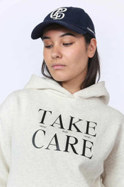 Take Care Hoodie // Grey Marle