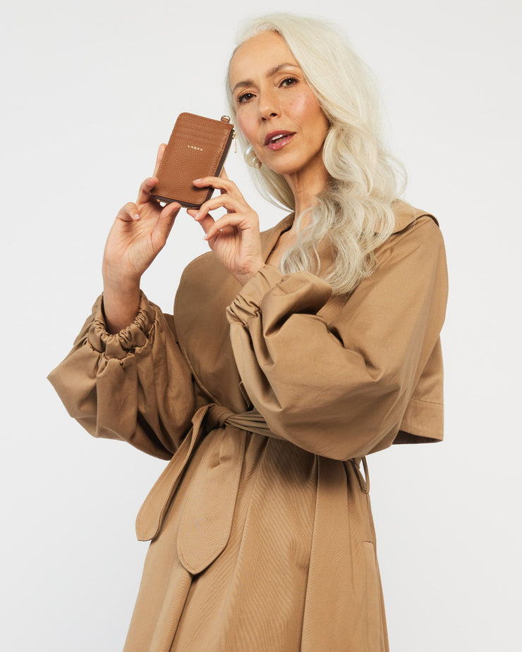 Winona Card Holder // Tan