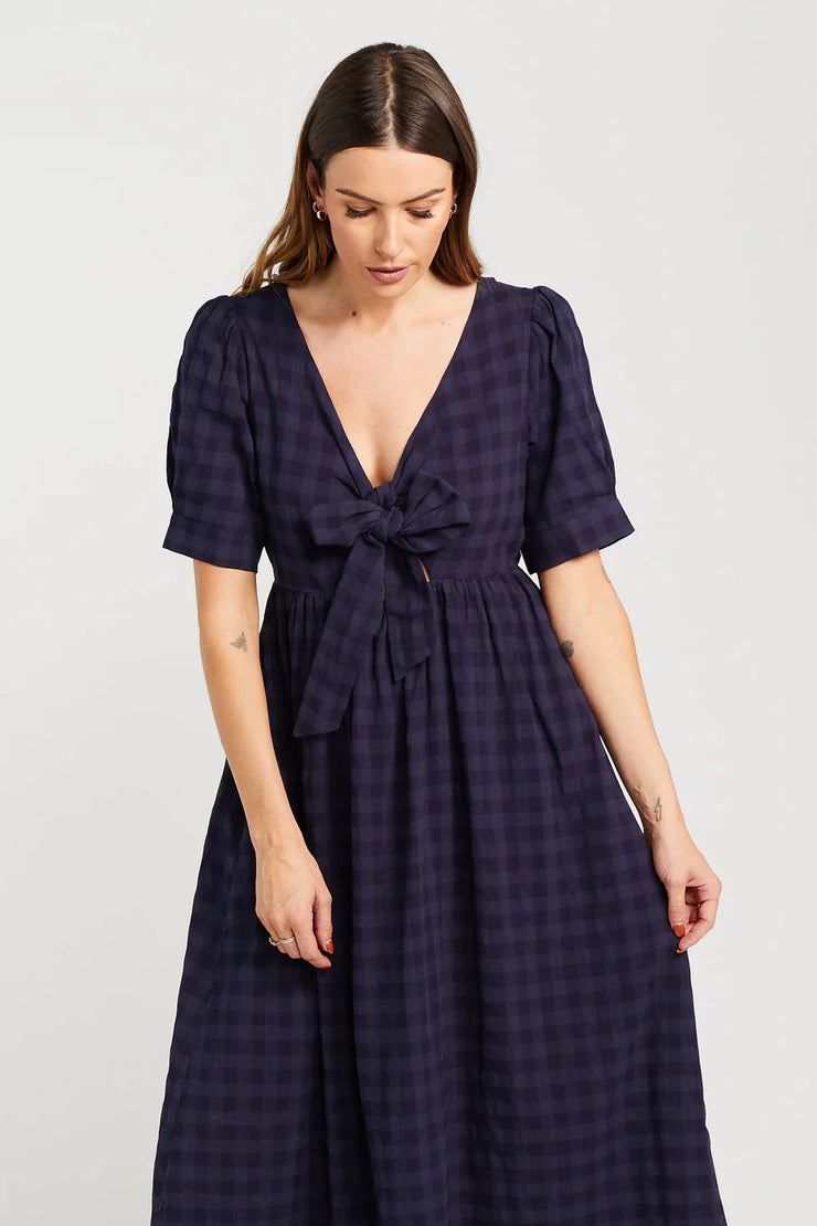 Dazzling Dress // Navy Check