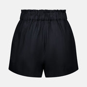 Sunday Shorts // Black Linen