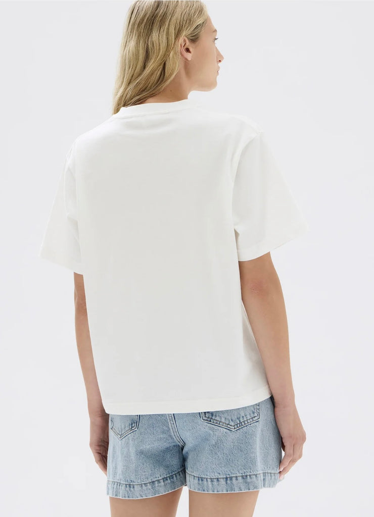 Exhibit Patch Tee // White