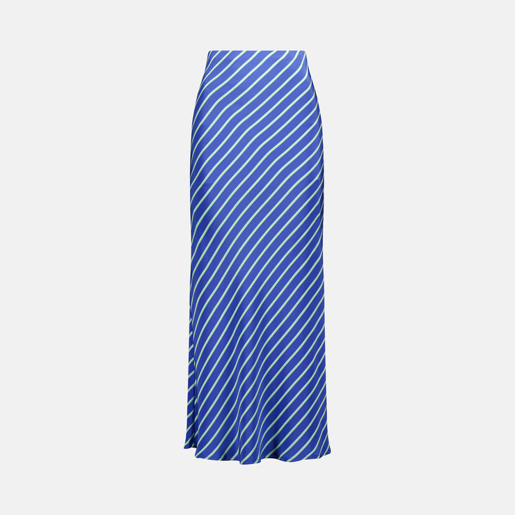 Enamoured Skirt // Candy Blue Stripe