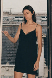 Sable Mini Dress // Black